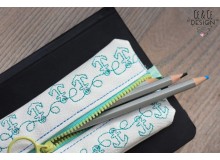 Stickdatei ITH - Stiftetasche Anker